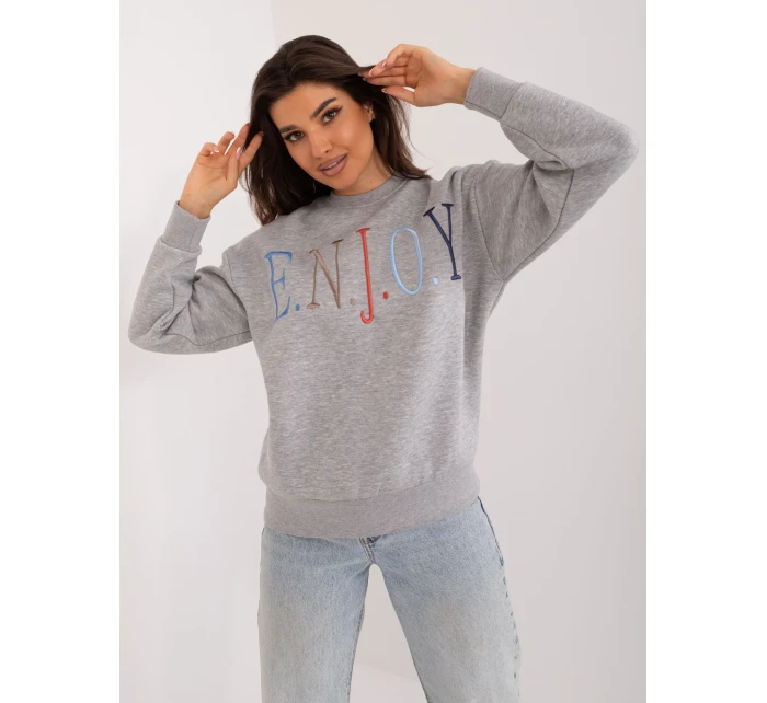 Bluza model 20170751 szary - FPrice Bluza model 20170751 szary - FPrice