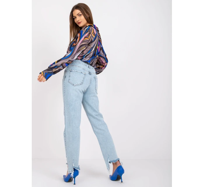 Blúzka DHJ BZ 15201.30 šedá čierna