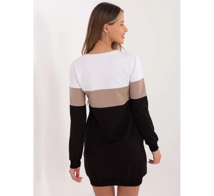 Šaty RV SK 5869.04 bielo-čierne