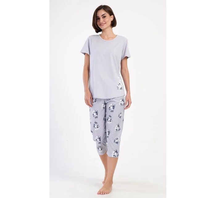 Dámske capri pyžamo Polárny medveď