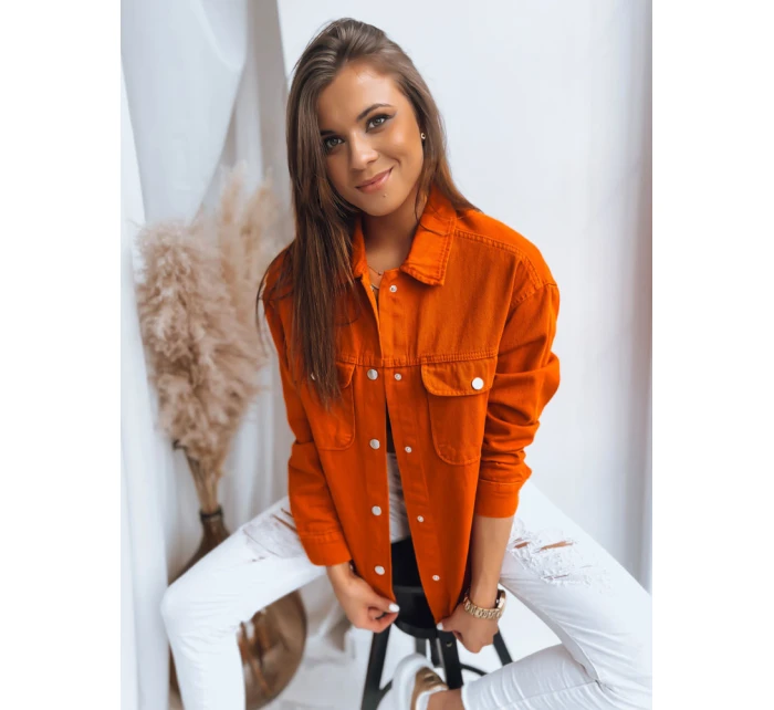 Dámská bunda oranžová Dstreet model 21968517 - FashionStreet