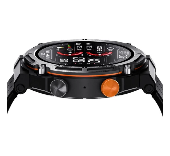 VELTORI VT130-1 Smartwatch Čierny silikónový remienok VELTORI VT130-1 Smartwatch Čierny silikónový remienok