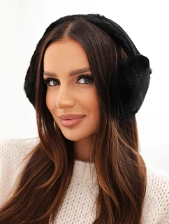 Dámské model 22540906 měkké a teplé černé - K-Fashion