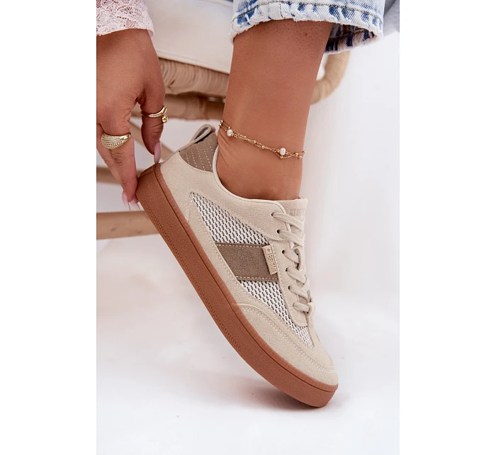 Dámské tenisky Big Star TT274759 Béžové