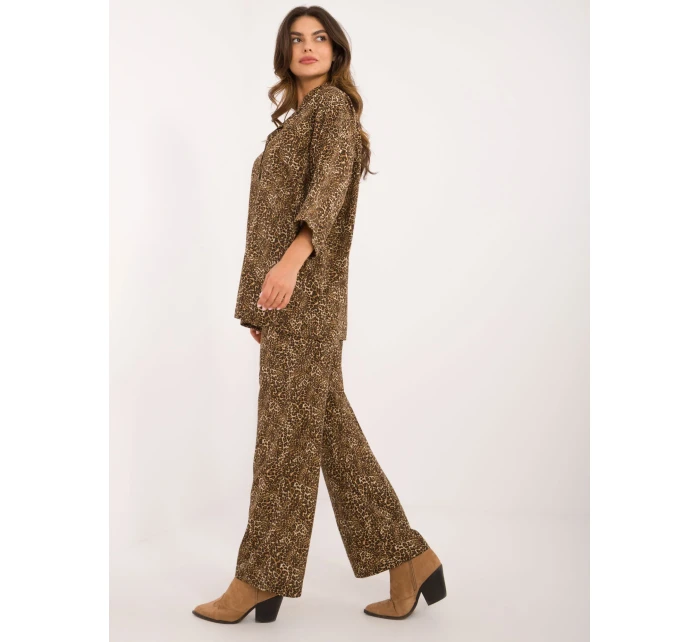 Komplet DHJ KMPL  czarno beżowy model 20493310 - FPrice