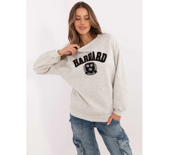 Mikina EM BL 617 model 20811730 světle šedá - FPrice