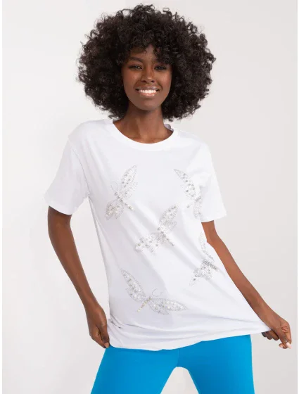 T shirt PM TS model 21192730 biały - FPrice
