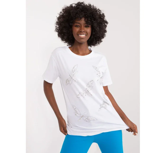 T shirt PM TS model 21192730 biały - FPrice