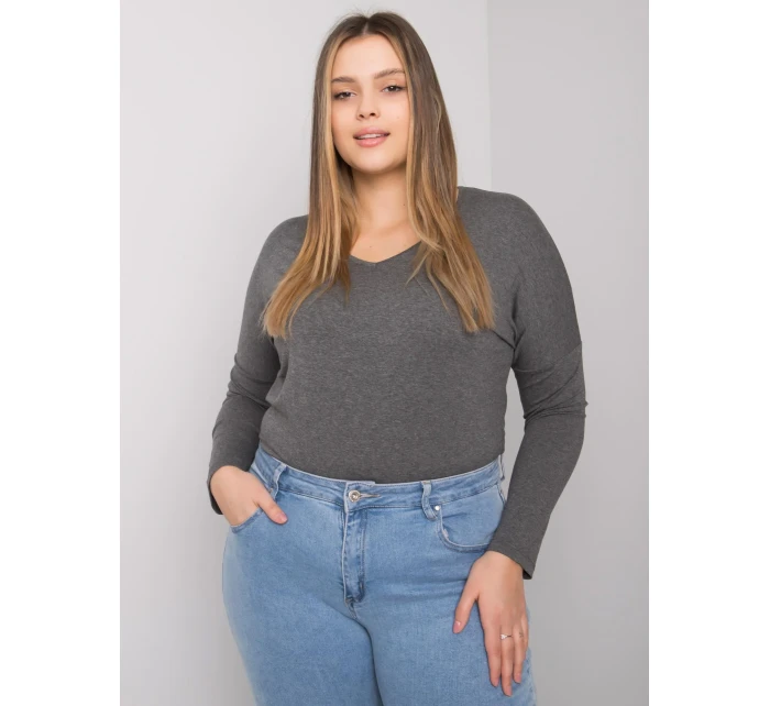 Blúzka RV BZ 7302.23 tmavo šedá Blúzka RV BZ 7302.23 tmavo šedá