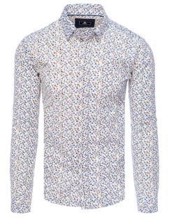 Pánska biela košeľa FashionStreet DX2413