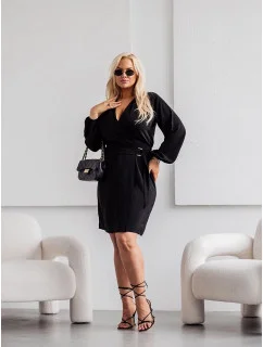 Elegantní černé šaty model 19764280 - Moon