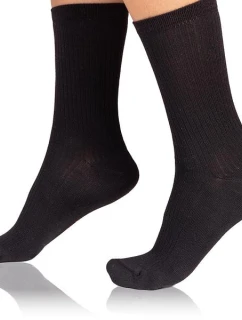 Dámské ponožky z modalu model 21232667 RIB MODAL SOCKS  černá - Bellinda