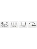 VIANOČNÝ STROMČEK SVETLA REŤAZ 240 VIEDOL VIACFAREBNÉ