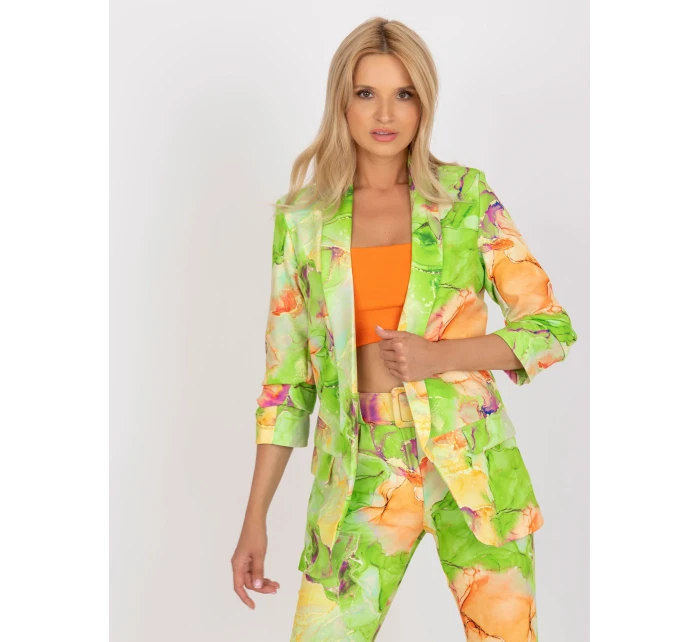 Dámske sako DHJ MA 7684A 1.22X svetlo zelená Dámske sako DHJ MA 7684A 1.22X svetlo zelená