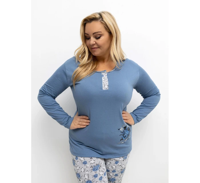 Piżama DU PI FP model 21766317 niebieski - FPrice