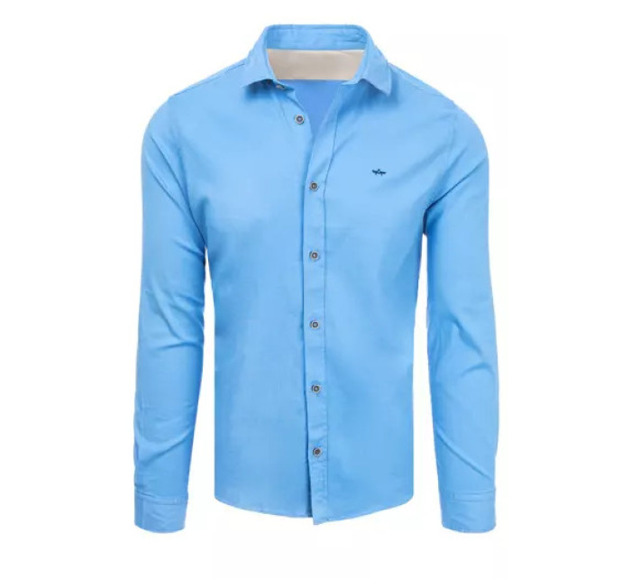 Modrá pánska košeľa Dstreet DX2307