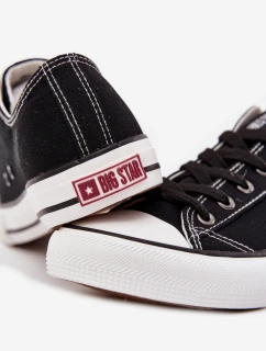 Pánske nízke tenisky Big Star - čierne