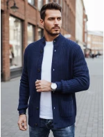 Pánsky tmavomodrý sveter FashionStreet WX2346 Pánsky tmavomodrý sveter FashionStreet WX2346