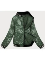 Zelená dámská bunda bomber model 17110228 - S'WEST