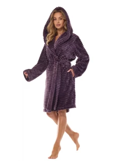 Dámský župan violet model 21335527 - L&L