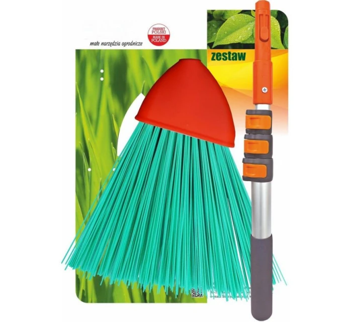 ZÁHRADNÁ SÚPRAVA METLA PREMIUM TELESKOPICKÁ TYČ