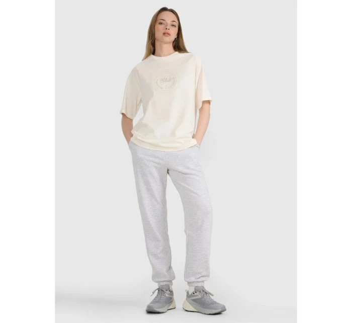 Dámské tričko oversize s potiskem model 21816631 - 4F Dámské tričko oversize s potiskem model 21816631 - 4F