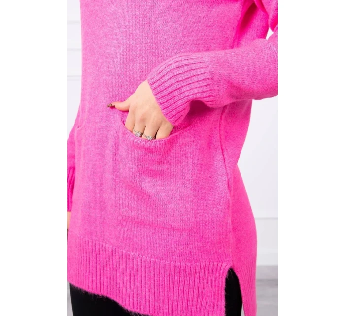 Stojanový sveter ružový