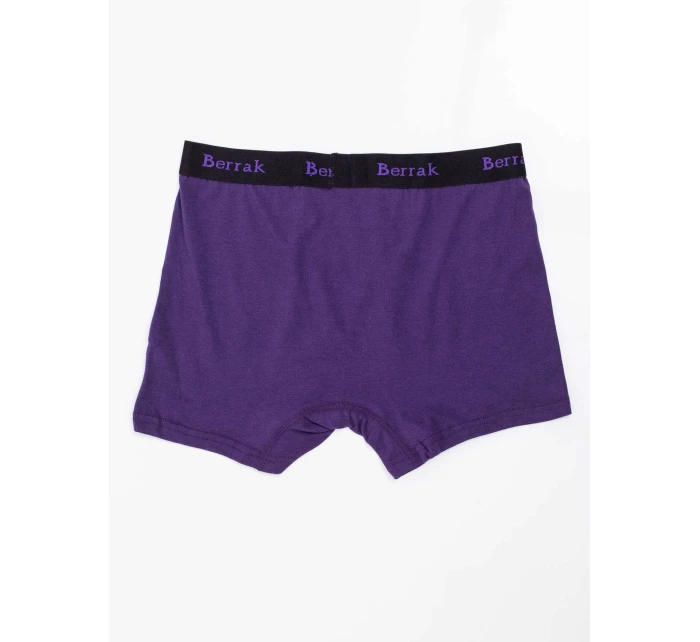 Boxerky BR BK 4476.28P tmavo fialová Boxerky BR BK 4476.28P tmavo fialová