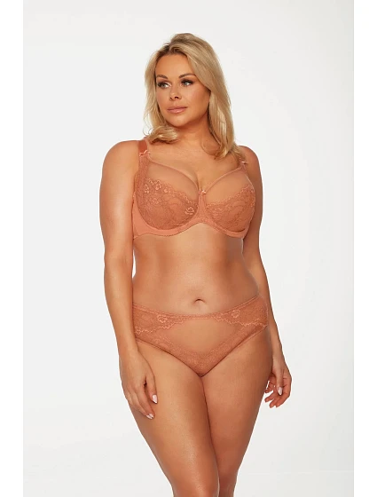 Dámská podprsenka  meruňková - Bella model 20843827