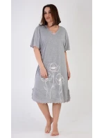 Dámská noční košile s krátkým rukávem model 18596631 - Vienetta Dámská noční košile s krátkým rukávem model 18596631 - Vienetta