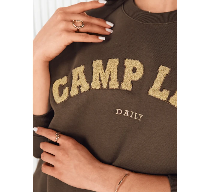 dámská mikina hnědá Dstreet model 21975384 - FashionStreet