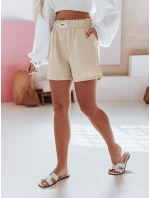 Dámské šortky STYLE beige Dstreet model 21987358 - FashionStreet