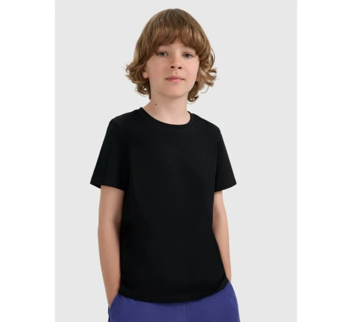 Chlapčenské hladké tričko 4F 4FJRMM00TTSHM3254-20S