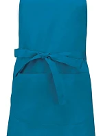 Kariban K 890 Zástera s náprsenkou „Sommelier“ 20.K890 tropical blue