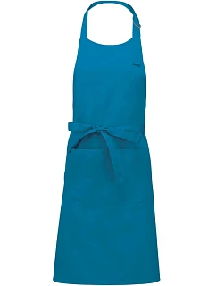 K 890 Zástěra s laclem  tropical blue model 22435346 - Kariban