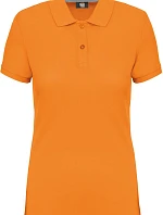 WK WK 275 Dámske pracovné polo tričko z hustej bavlny 20.W275 oranžové