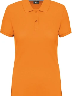 275 Dámské pracovní piqué polo z těžké bavlny model 22424032 orange - WK