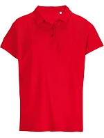 SOL'S Pulse Women Dámske piqué polo 25.4501 červené SOL'S Pulse Women Dámske piqué polo 25.4501 červené