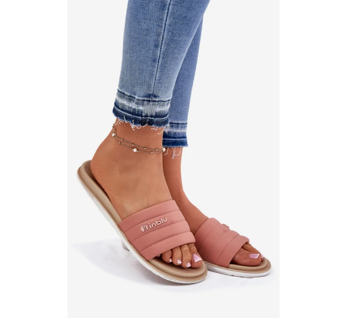 Klapki Damskie Inblu SF000003 Różowe Klapki Damskie Inblu SF000003 Różowe