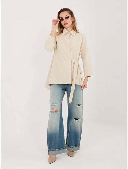 IT KS košeľa FL10188.27 béžová