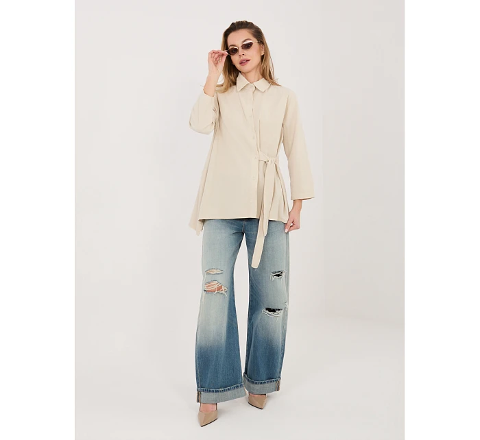 IT KS košeľa FL10188.27 béžová