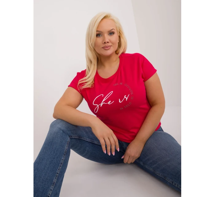 Tričko RV TS 9476.25 červená Tričko RV TS 9476.25 červená