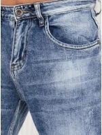 FashionStreet pánske modré džínsové nohavice UX4187