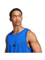 Pánské tričko Essentials Small Logo Tank modré model 22267414 pánské - ADIDAS Pánské tričko Essentials Small Logo Tank modré model 22267414 pánské - ADIDAS