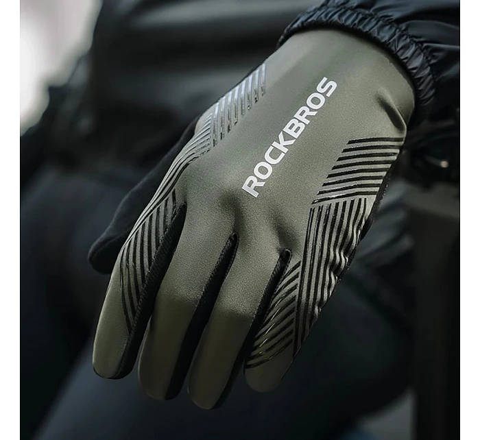 Cyklistické rukavice  velikost: S zelené model 22083558 - Rockbros