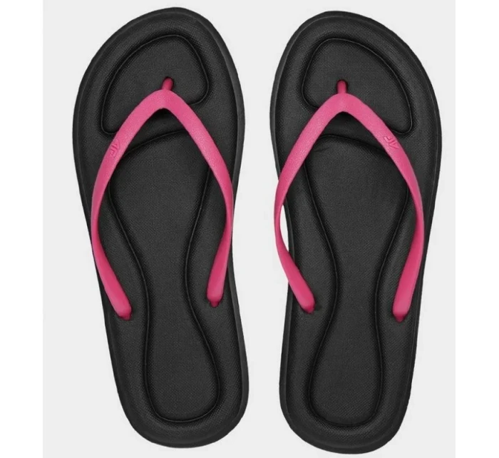 Dámske žabky W 4FSS23FFLIF067 BLACK - 4F Dámske žabky W 4FSS23FFLIF067 BLACK - 4F