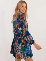 Sukienka DHJ SK ciemny niebieski model 21738232 - FPrice Sukienka DHJ SK ciemny niebieski model 21738232 - FPrice