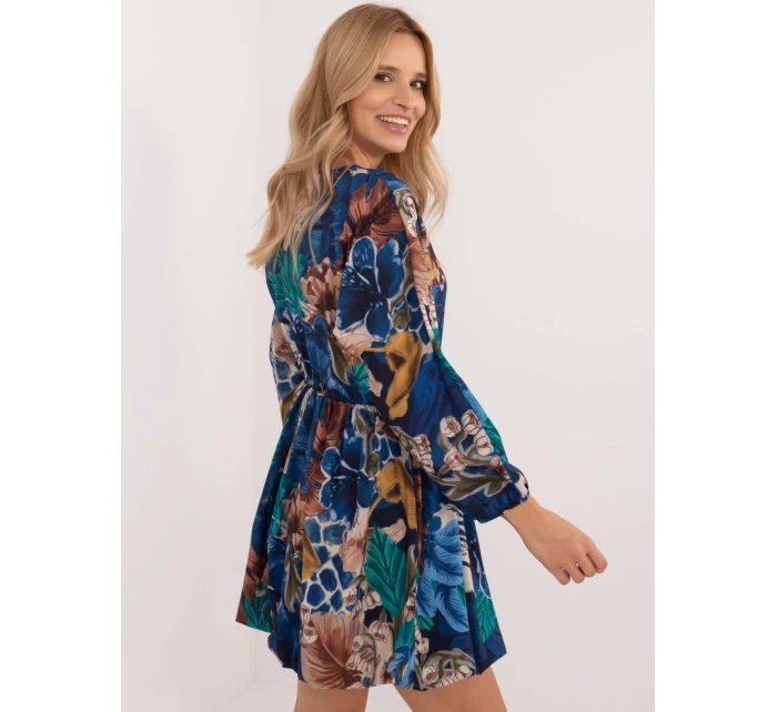 Sukienka DHJ SK ciemny niebieski model 21738232 - FPrice Sukienka DHJ SK ciemny niebieski model 21738232 - FPrice