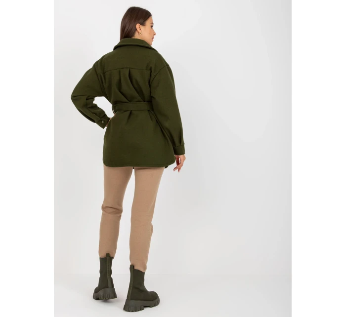 Dámsky kabát EM PL 2939 85 khaki