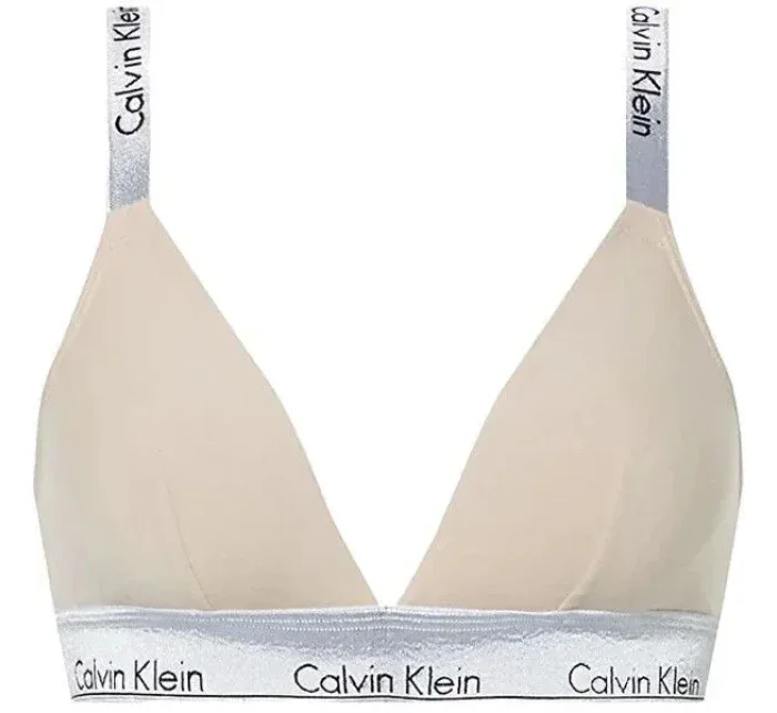 Podprsenka Bralette QF6132E - VJS - Béžová - Calvin Klein
